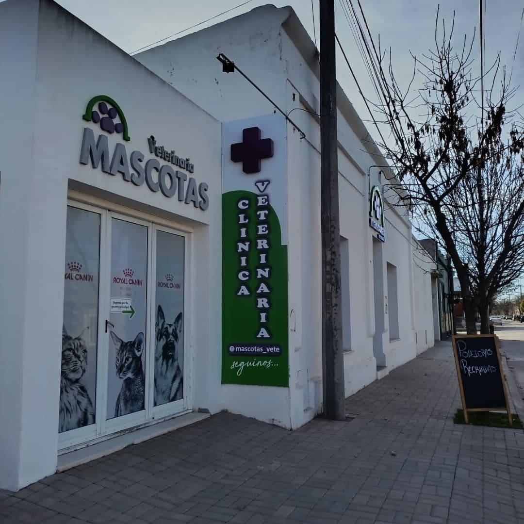 Vista exterior de Veterinaria Mascotas