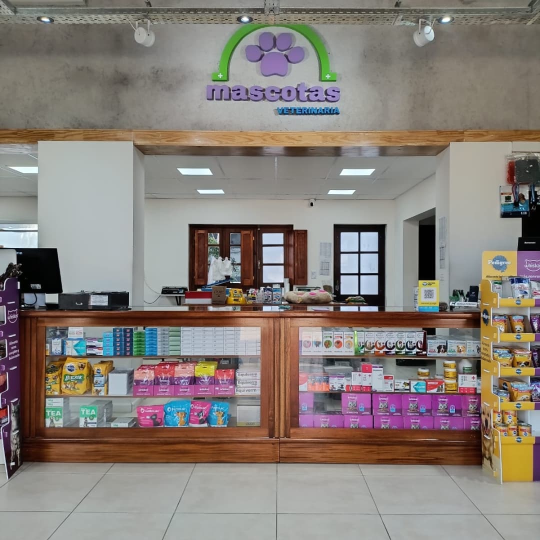 Recepción de Veterinaria Mascotas